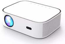 Projektor LED 4K Full HD 8800 lm 6000: 1 220 tum WiFi Airplay Miracast Bluetooth 5.1 Zenwire Yg550