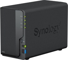 Synology Disk Station DS223 - NAS-server - 2 fack - SATA 6Gb/s - RAID RAID 0, 1, JBOD - RAM 2 GB - Gigabit Ethernet - iSCSI support