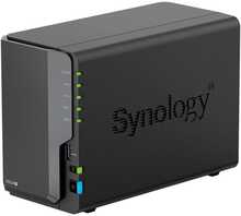 Synology Disk Station DS224+ - NAS-server - RAID RAID 0, 1, JBOD - RAM 2 GB - Gigabit Ethernet - iSCSI support