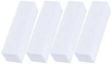 Perfekta Naglar: 4-Pack Block Nagelfilar för Form & Förlängning