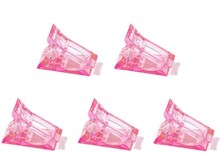 INF Nagelklämmor för gelnaglar 5-pack Rosa