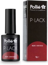 Halvpermanent Nagellack P-Lack Eurostil DARK ROUGE Dark Rouge (9 gr)