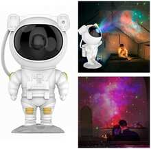 Tik-Tok Astronaut Galaxy Starry Sky Light stjärn-projektor