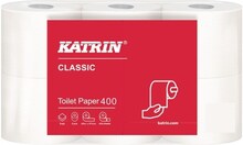 Toiletpapir Katrin Classic 400 2-lags 48m - (42 ruller pr. karton)