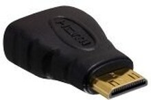 Delock High Speed HDMI - HDMI-adapter - mini-HDMI hane till HDMI hona