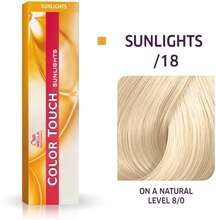 Wella Professionals Wella Professionals, Color Touch Sunlights, ammoniakfri, semipermanent hårfärg, /18 Ash Pearl, 60 ml För kvinnor