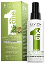 Behandling för att skydda håret Revlon Uniq One Green Tea Scent (150 ml)