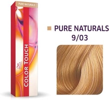 Wella Professionals Wella Professionals, Color Touch, Ammonia-Free, Semi-Permanent Hair Dye, 9/03 Very Light Blonde Gold, 60 ml For Women