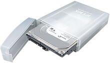 ICY BOX IB-AC602a - Skyddsfodral för hårddisk - transparent