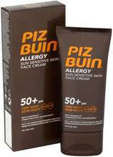 Piz Buin Allergy Sun Sensitive Skin Face Cream SPF50 50ml