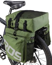 ROSWHEEL 35 L Väska till pakethållaren / Cykelväska Bagage Väskor till pakethållaren 3 I en Justerbara Stor kapacitet Cykelväska 600D Polyester PVC Cy