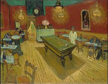 The Night Café, 1888, Vincent van Gogh