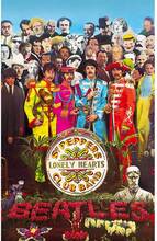 The Beatles Textile Poster: Sgt Pepper