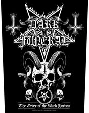 Dark Funeral Back Patch: Order Of The Black Hordes
