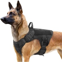 DJURSELE rabbitgoo Tactical Dog Sele M, Västar & Västar Militära arbetarhundsringar, sele d&255
