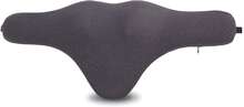 Slow Rebound Memory Foam Lumbar Pillow Neck Pillow Car Headrest(Dark Grey)
