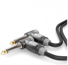 Sommer Cable HBA-6A-0150 Jack Audio Connection Cable [1x Jack 6,3 mm (mono) - 1x Jack 6,3 mm (mono)] 1,50 m Svart