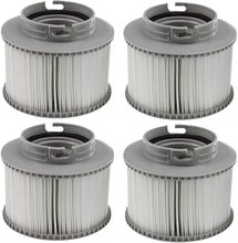 INF Poolfilter för MSPA uppblåsbara pooler FD2089 4-pack