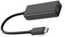 INF Nätverksadapter USB-C Gigabit Ethernet Svart