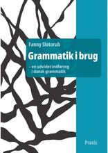 Grammatik i bruk - en utökad introduktion till dansk grammatik | Fanny Slotorub | Språk: Danska