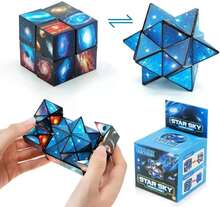 Magic Cube 2 i 1 set 3D-pusselkuber för barn och vuxna
