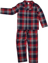 SF Minni Pyjamaset för barn/barn i Tartan