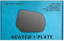 Right Side Mirror Glass For Hyundai Ioniq 5 2021-2023 wide Angle Heated Plate