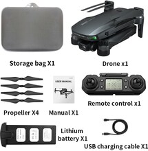 Xmr/c M9 Drone 6k Gps 5g Wifi 3 Axis Gimbal Camera Brushless Motor stöder 32g Tf Card Flight 28 Min Vs F11 Pro Drones batterier