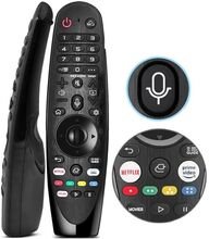 Ersättning Fjärrkontroll Kompatibel med LG Smart TV Voice Magic Fjärrkontroll Kontroll med pekare funktion