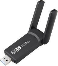 Trådlöst USB-nätverkskort AC1200 - WiFi adapter med antenner