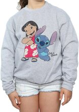 Lilo & Stitch Klassisk sweatshirt för flickor