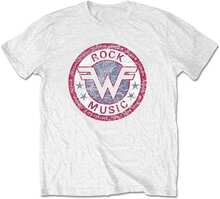 Weezer Unisex T-Shirt: Rock Music (Retail Pack) (Large)