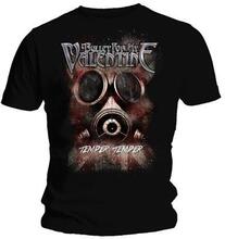 Bullet For My Valentine Unisex T-Shirt: Temper Temper Gas Mask (Medium)