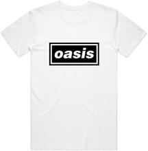 Oasis Unisex T-Shirt: Decca Logo (Medium)