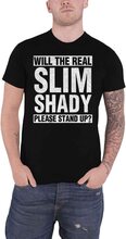 Eminem T Shirt The Real Slim Shady please stand Up Official Mens Black