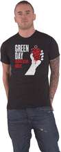 Green Day T Shirt American Idiot Band Logo Official Unisex Black