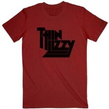 Thin Lizzy - Thin Lizzy Unisex T-Shirt: Logo Red