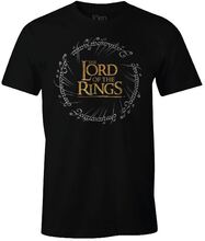 The Lord of the Lambs - Svart T-shirt med loggan Rings för herrar - S
