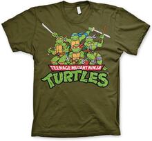 Turtles Distressed Group T-shirt XX-Large