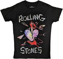 The Rolling Stones Unisex T-Shirt: Hackney Diamonds Heart (Medium)