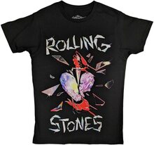 The Rolling Stones Unisex T-Shirt: Hackney Diamonds Heart (Large)