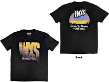 INXS Unisex T-Shirt: Listen Like Thieves Tour (Back Print) (Small)