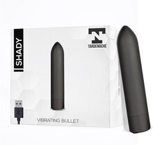 Shady Vibrating Bullet USB Uppladdningsbar vattentät