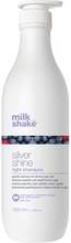 Milk Shake Milk Shake Silver Shine Light Shampoo för att minska gulning för grått och blekt hår 1000ml