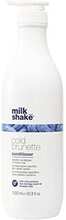 Milk Shake, Cold Brunette, Moringa Oil, Hair Conditioner, Remove Warm Tones â€“ Red/Orange, 1000 ml