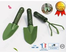 TD® Blomspade tredelade verktyg trädgårdsarbete barn vuxen mini balkong hona stålgaffel plantering mini trädgårdskrukor spade