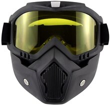 Motorcykelhjälm Mask Shield Goggles Open Face Cykel Motocross Eyewear Motorcykel – 2