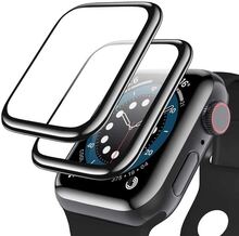 Apple Watch 4/5/6/SE 44mm Skärmskydd [2-Pack] 3D Curve Displayskydd