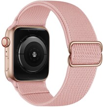 Elastiskt Nylonarmband Apple Watch 38/40/41 mm Rosa
