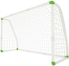 HENGMEI PVC fotbollsmål för barn med nät, fotbollsburnät för trädgård, park, strand eller hall, 180x120x80 cm
